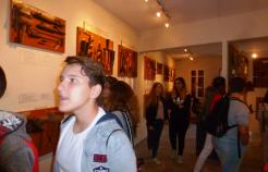 Από την επίσκεψη στο Λαογραφικό Μουσείο του Αναγνωστηρίου Αγιάσου του 6 ου Γυμνασίου Μυτιλήνης (11-10-2017).